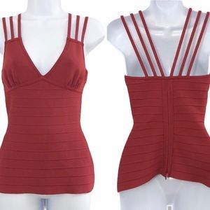 Herve Leger • Strappy Bandage Top